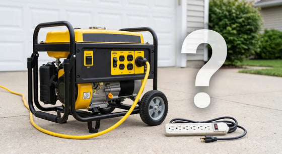 Why a Regular Power Strip Can't Be Used with a Home or Portable Generator