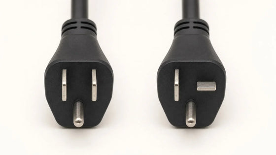 NEMA 5-20P vs 5-15P plug comparison โ real 20-amp power strip identification guide by CRST