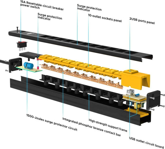How to choose a heavy duty power strip? - RocketSocket