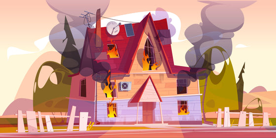 The-house-on-fire