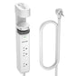 Desk Clamp Power Strip with USB-C Port, 1020J Surge Protector with 20W PD Fast Charging,3 Wide-Spaced Outlets Desktop Edge Mount Power Strip with Flat Plug, 6FT Cord, Fits Tables Up to 2 Inches