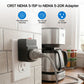 ETL Listed 15 to 20 Amp Adapter Plug with Built-In 15A Circuit Breaker | NEMA 5-15P to 5-20R