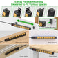 ETL Listed 20A Heavy Duty Power Strip | 8-Outlet Metal Surge Protector with Wall & Rack Mount