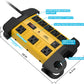 CRST 8-Outlet Heavy Duty Metal Power Strip | USB-C + USB-A, 1350J Surge Protector, Cord Wrap End Caps, Wall Mount, Resettable Switch, ETL Listed (UL 1363 / UL 1449)