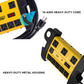 CRST 8-Outlet Heavy Duty Metal Power Strip | USB-C + USB-A, 1350J Surge Protector, Cord Wrap End Caps, Wall Mount, Resettable Switch, ETL Listed (UL 1363 / UL 1449)