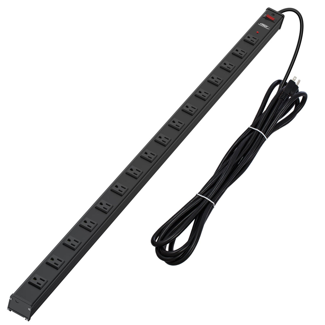 16-Outlet Metal Power Strip Surge Protector