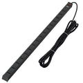 16-Outlet Metal Power Strip Surge Protector, 1800 Joules, 2.6" Ultra-Wide Spaced, 15ft