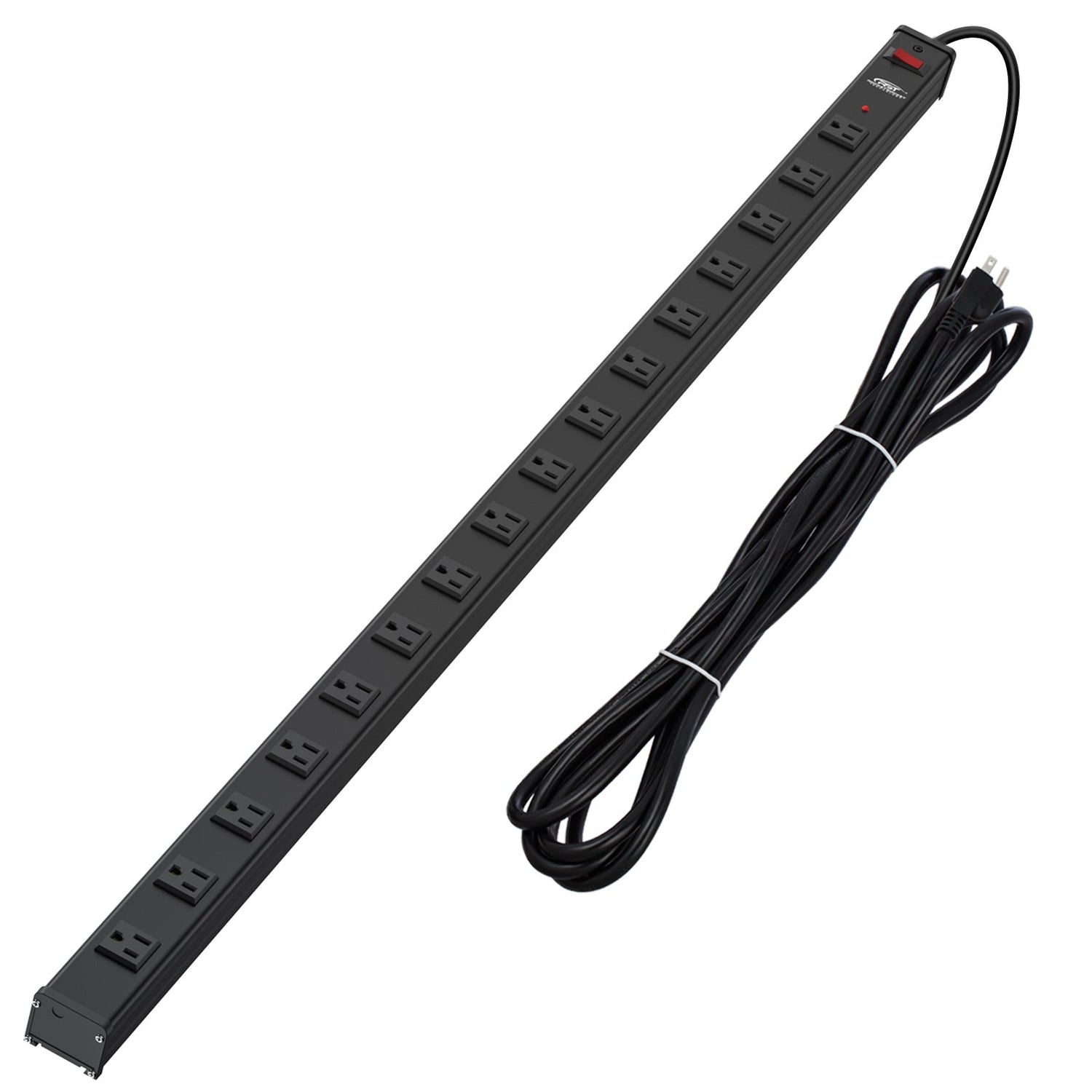 16-Outlet Metal Power Strip Surge Protector