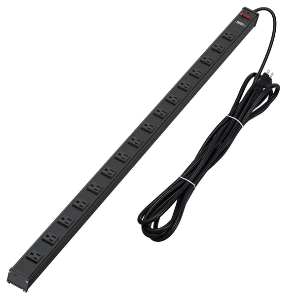 16-Outlet Metal Power Strip Surge Protector