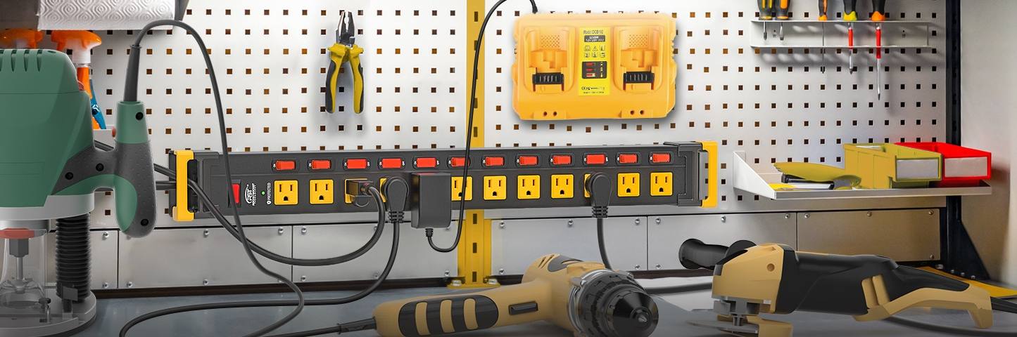 INDIVIDUAL SWITCHES · PER-OUTLET CONTROL